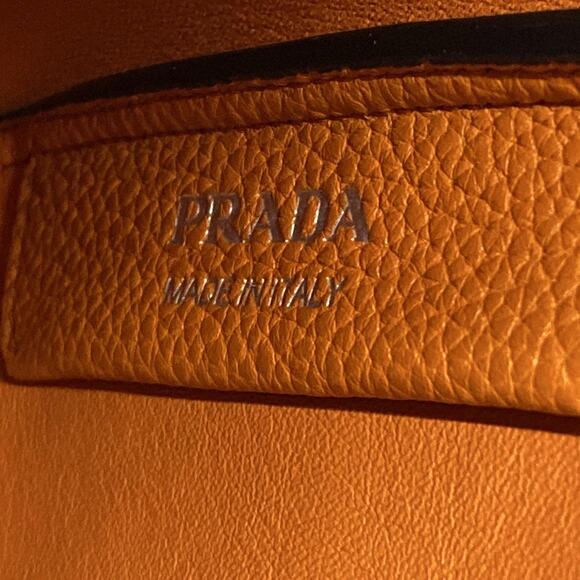 PRADA Triangle Logo Tote Bag - Picture 12 of 16